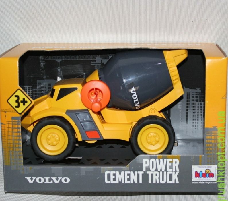 Машини бетономішалка і екскаватор Klein Volvo Power