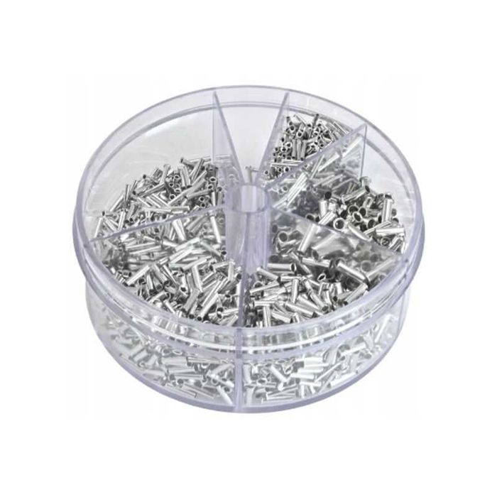 TULEJKI NIEIZOLOWANE 0,5 - 2,5 mm² 1900 sztuk Kd10495