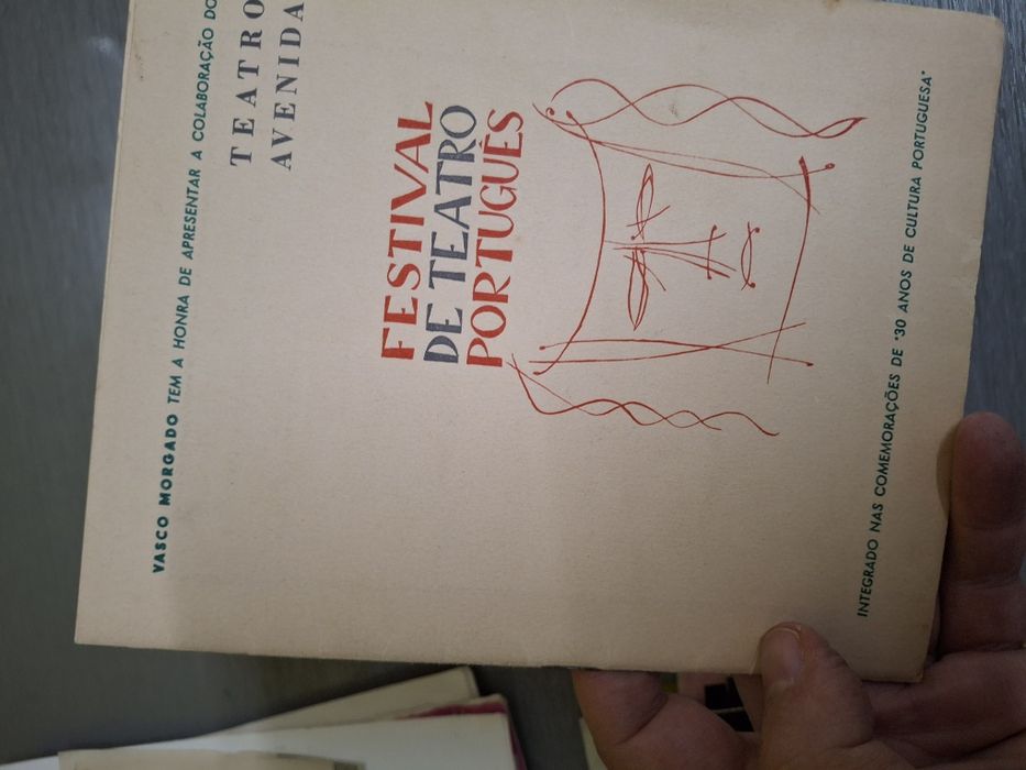 Programas antigos de teatro