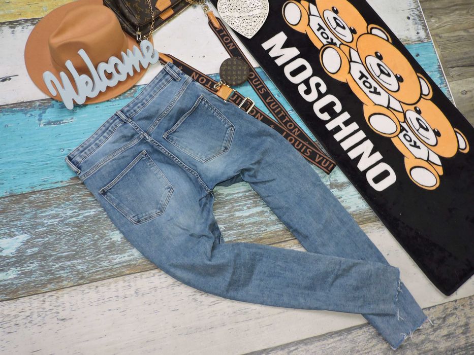 H&M Świetne spodnie relaxed jeans 40