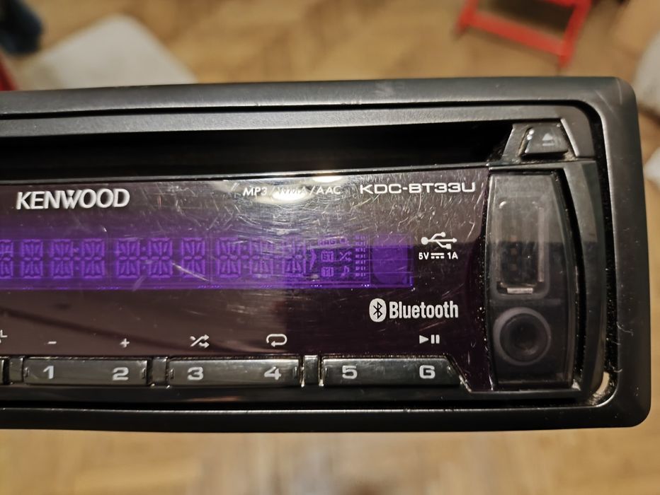 CD/USB ресивер Kenwood KDC-BT33U