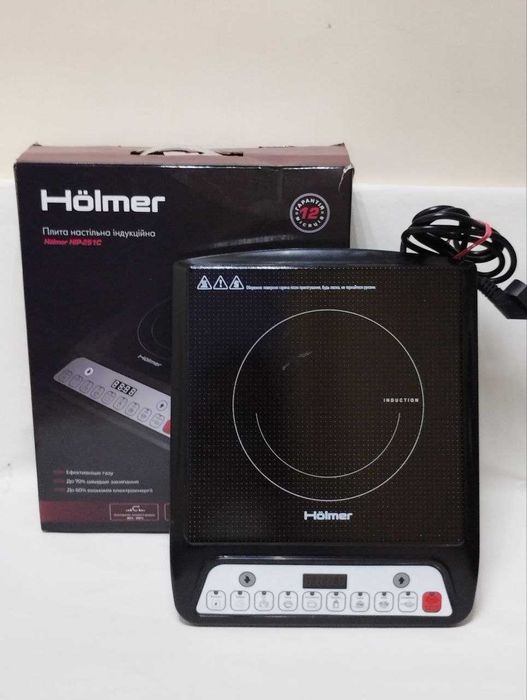 Плита настільна індукційна Holmer HIP-251C