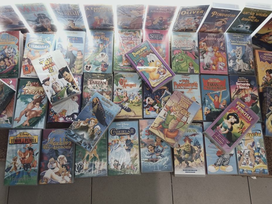 Cassetes Disney originais