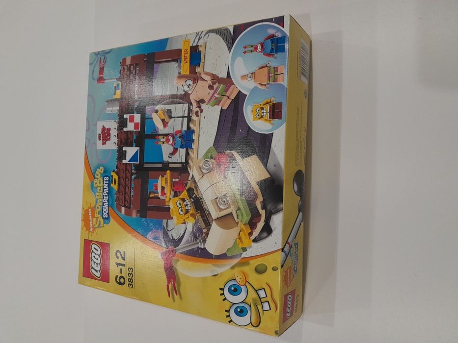 Nieotwarte Lego 3833 SpongeBob - Przygody w Barze Krusty Kraba