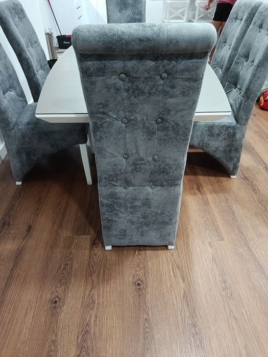 Conjunto Mesa sala com 6 cadeiras
