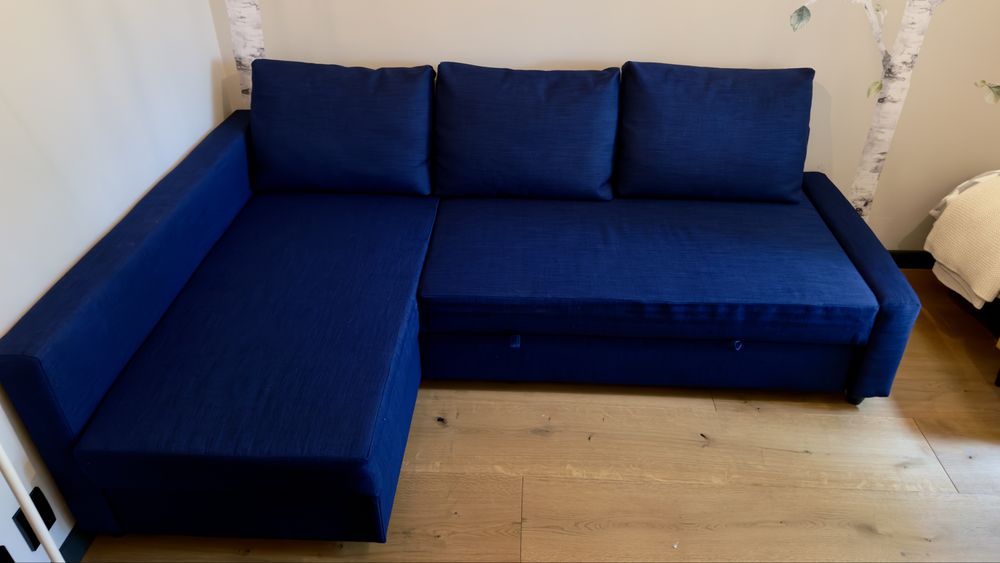 IKEA FRIHETEN – narożnik z funkcją spania