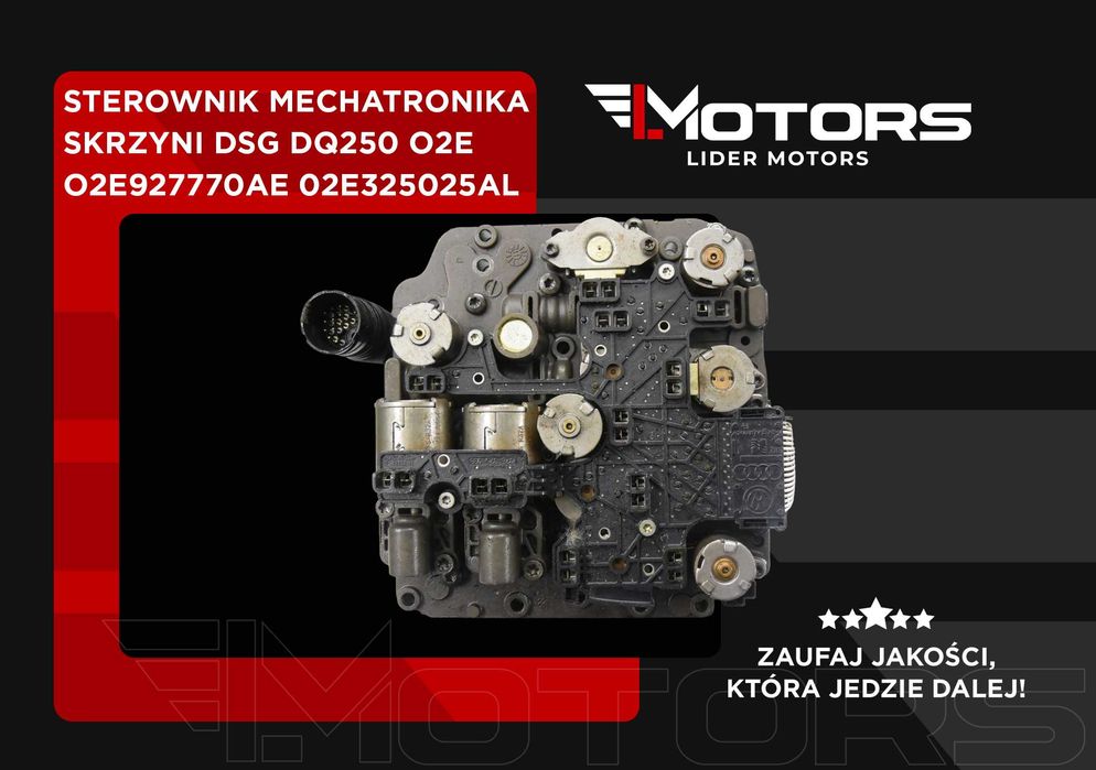 Sterownik mechatronika skrzyni DSG DQ250 O2E O2E927770AE 02E325025AL