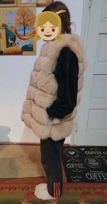 хутряна желетка б/у