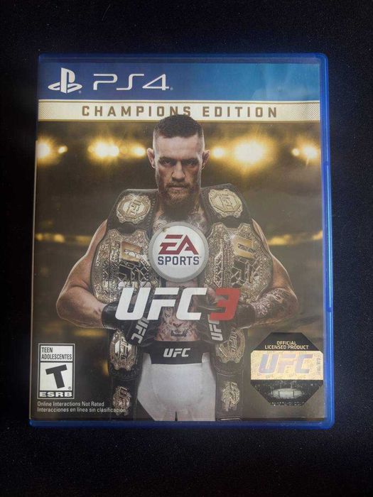UFC 3 płyta do PS 4