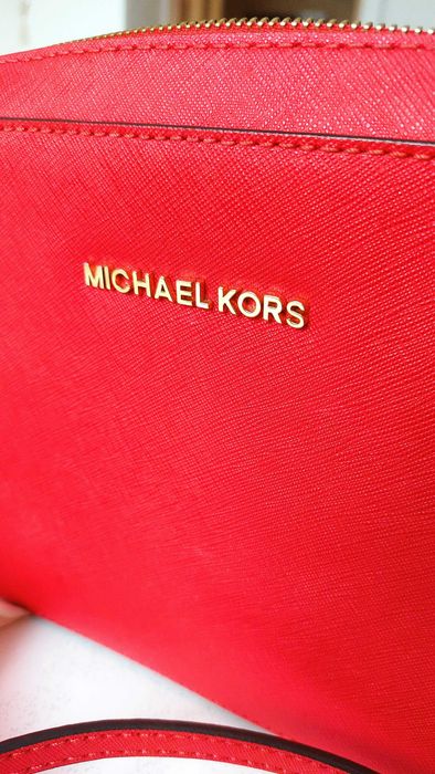 Torba listonoszka Michael Kors Crossbody Jet Set Travel Mandarin