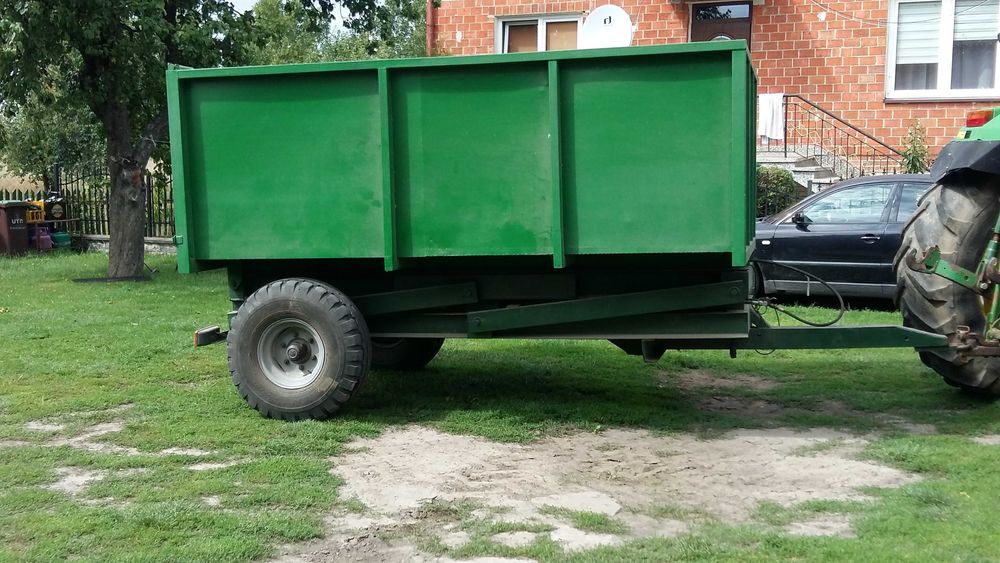 Przyczepa skorupowa/przeładunkowa 6ton