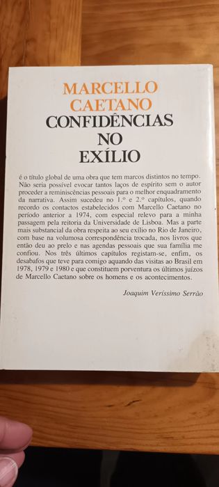 Marcelo Caetano. Confidências no exílio.