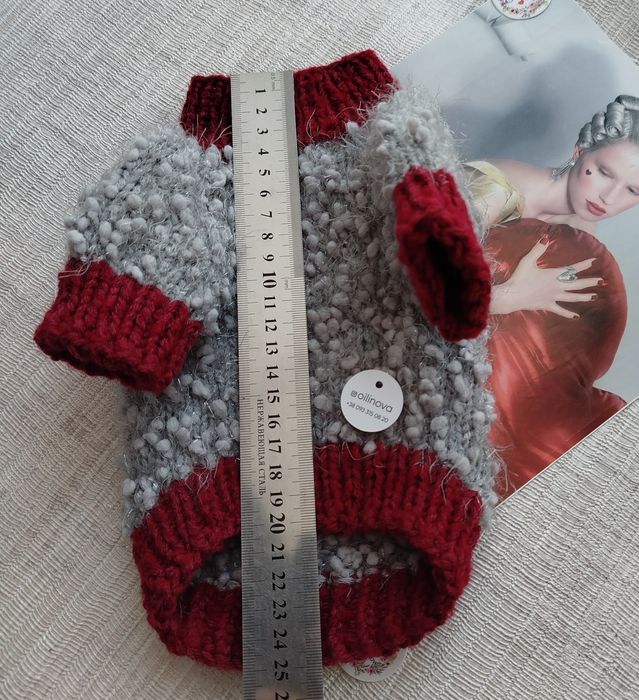 Одежда для собак, свитер толстенький XS,S