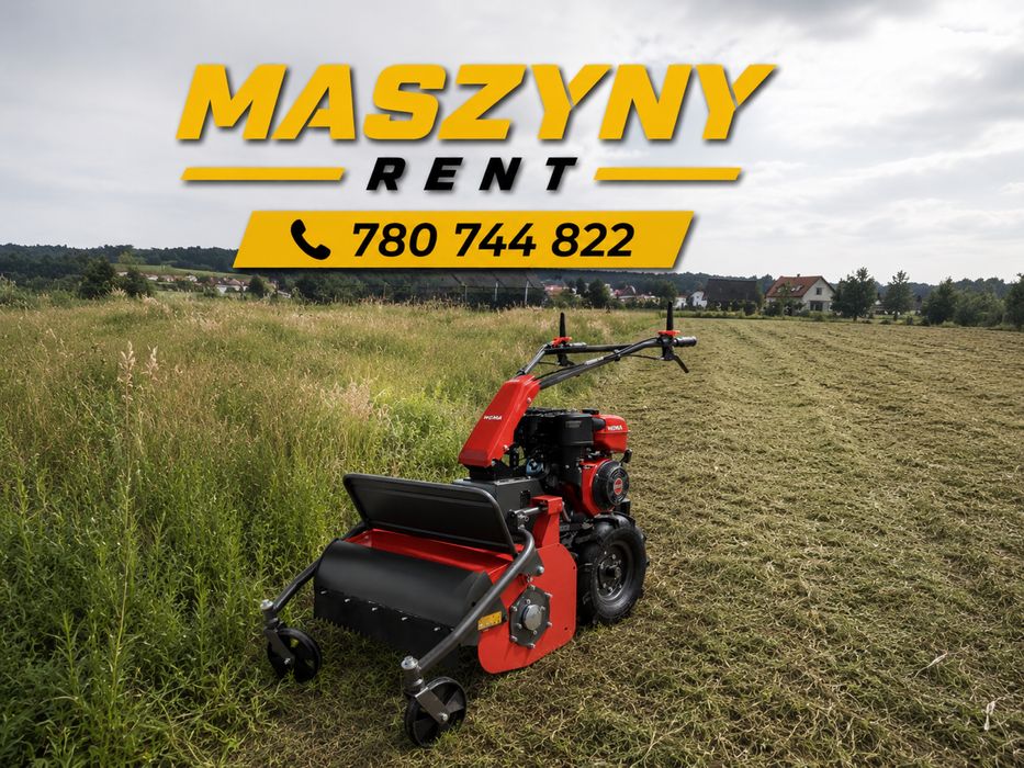 WYNAJEM Kosiarka Bijakowa / Mulczer Usuwanie jeżyn, krzaków i zarośli. . MASZYNY RENT