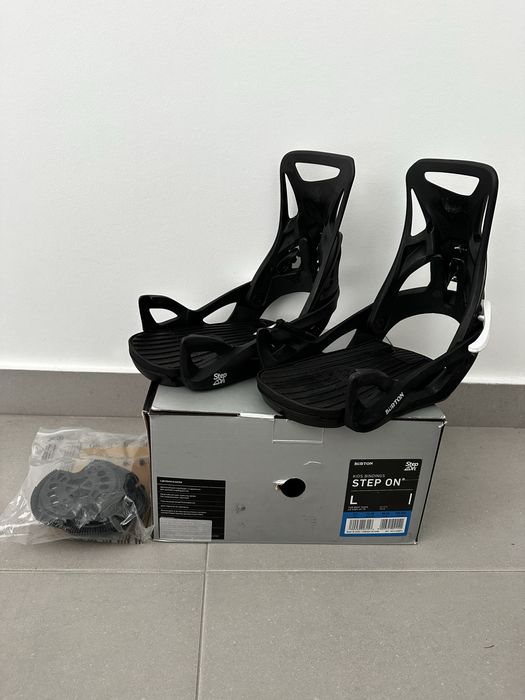 Fixações snowboard Burton step on -  L criança