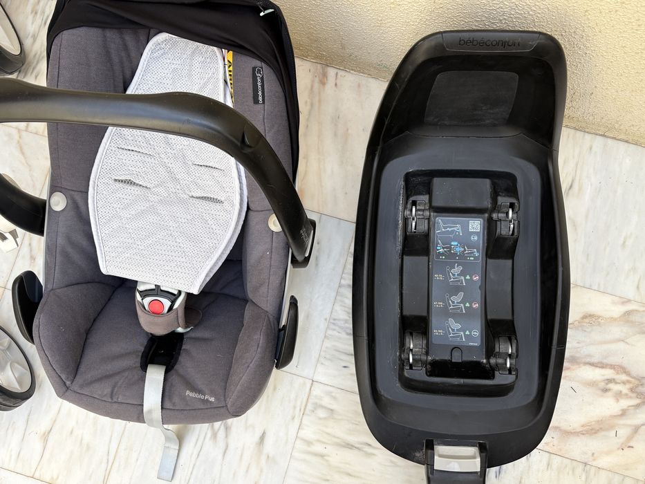 Quinny bebeconfort + cadeirinha + ovo + cadeirinha auto + base isofix
