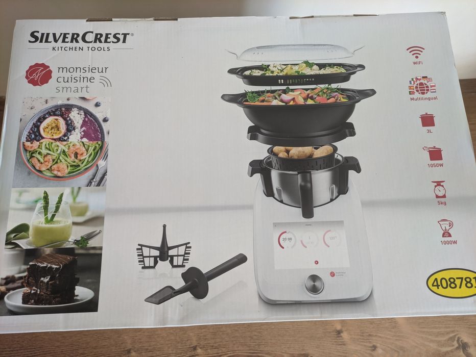 Monsieur Cuisine Smart Lidlomix Robót kuchenny Nowy + gratis