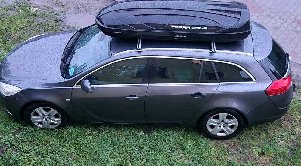 Поперечины  Аэро B 46 на рейленги Opel Insignia