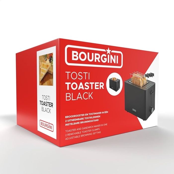 Тостер Bourgini Black