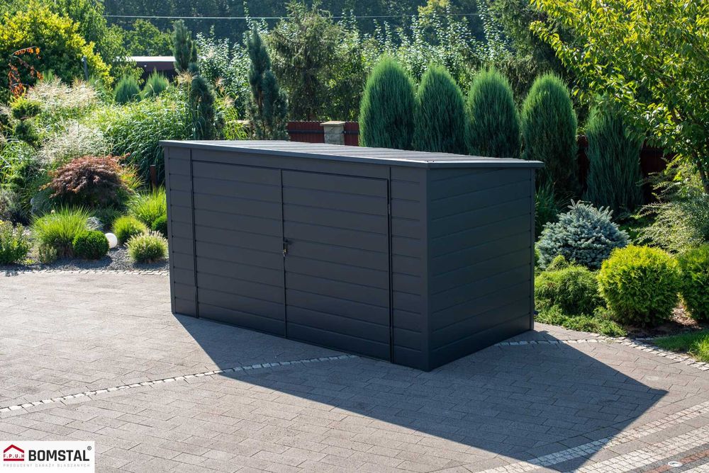 Garaż blaszany 5x6 wzmocniona konstrukcja. Wersja premium. Producent