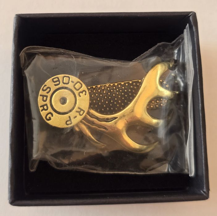 Brosza Broszka przypinka ozdoba myśliwska, znaczek, tyka, wieniec.