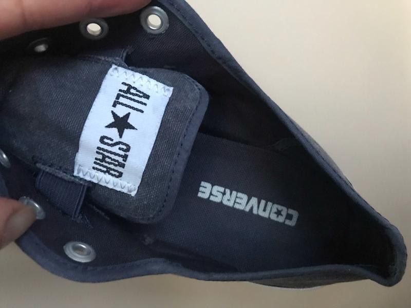 Мокасини кеди Converse chuck taylor під язичком , резинка що тримае