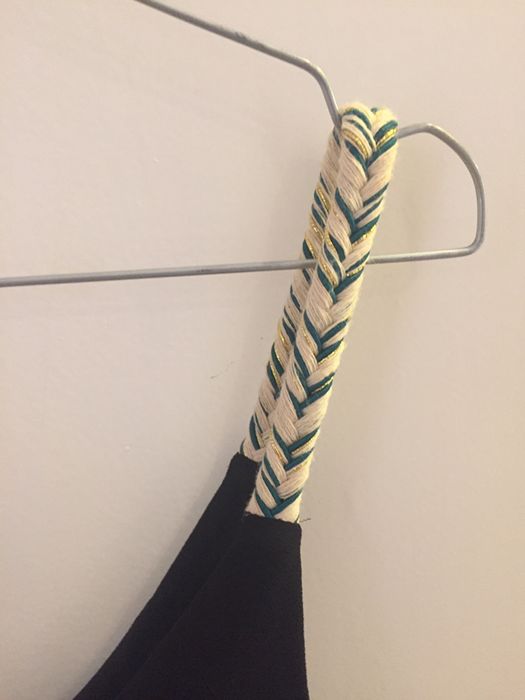 Vestido preto fluido