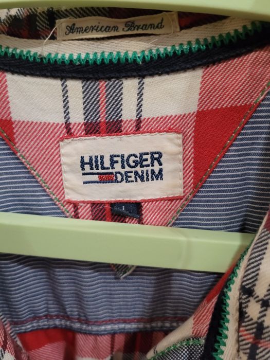 Koszula w kratkę Tommy Hilfiger r L