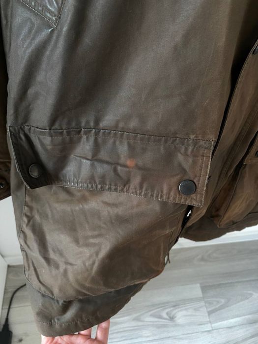 Barbour wax duracotton parka plaszcz trencz kurtka