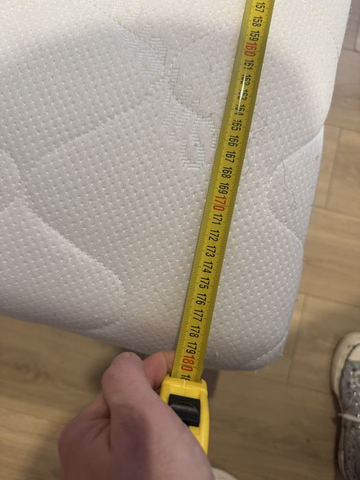 Materac 180x200 używany, miękki