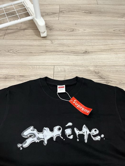 Футболка Supreme t-shirt S,M білі та чорні black,white