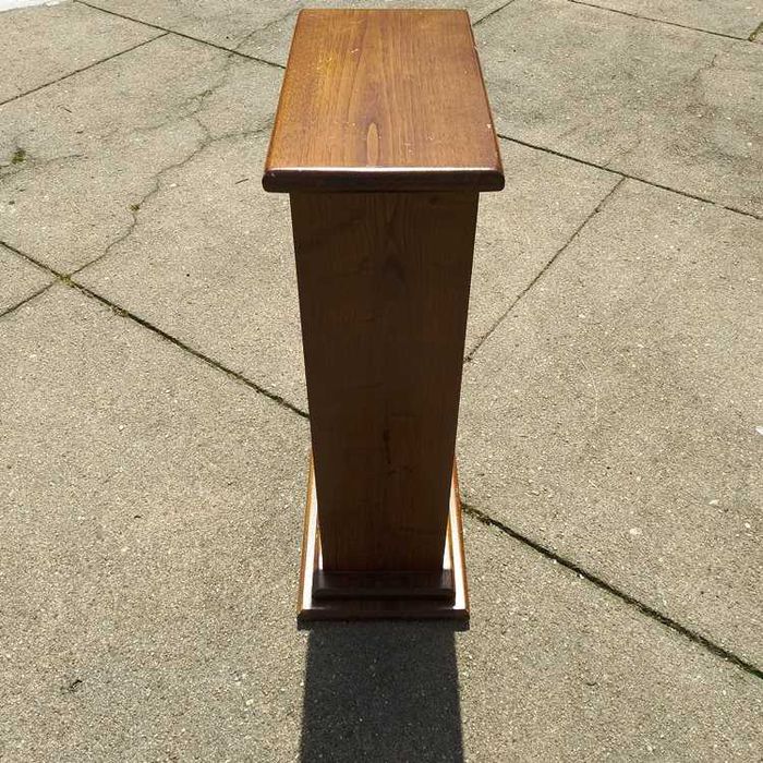 Móvel Porta Cd em madeira para 48 cd´s (24 + 24) em bom estado