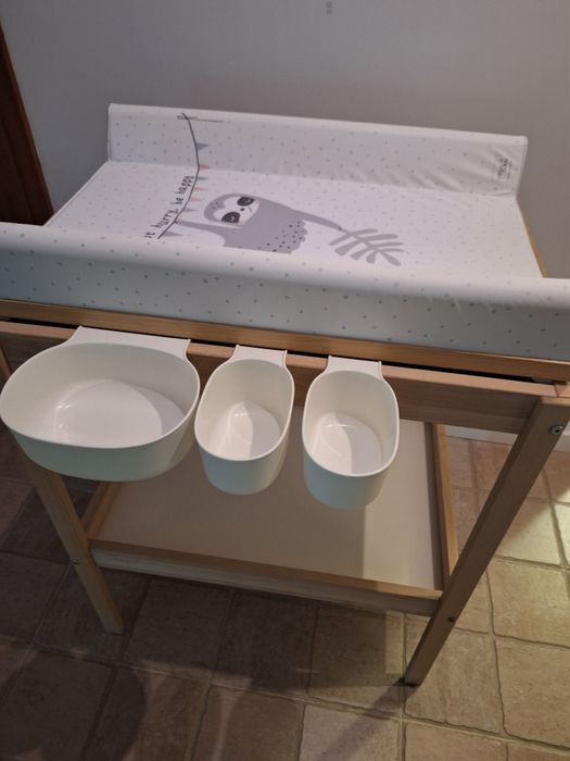 Przewijak Ikea + nakładka Ceba Baby