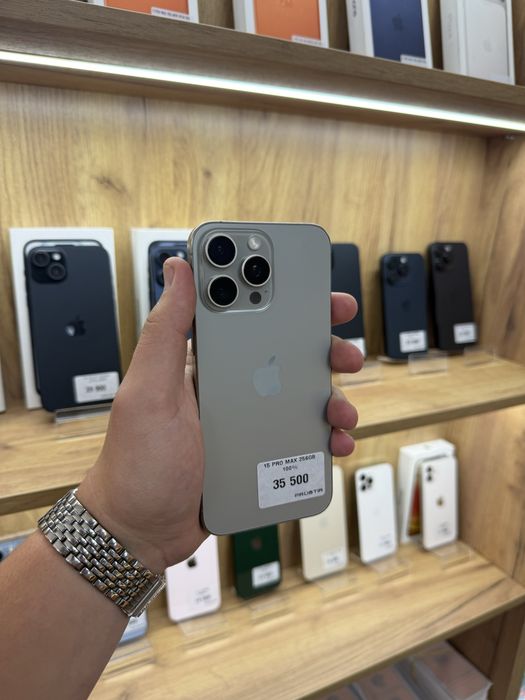 iPhone 15 Pro Max 256GB Natural Neverlock 100% з гарантією