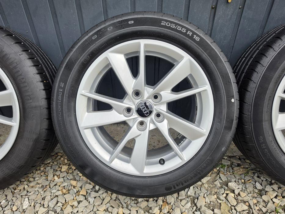 Alufelgi Audi 16" 5x112 A3 A4 A6 Q3 Z Oponami