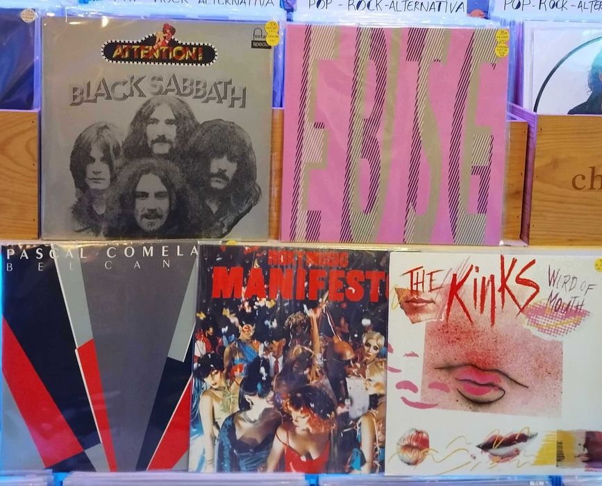 Vinil Smiths Nirvana Bowie M.Jackson Guns n`Roses Slipknot B.Sabbath