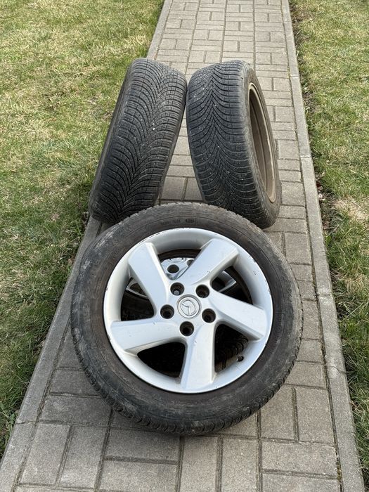 Koła/opony plus felgi aluminiowe 16 calowe wielosezonowe