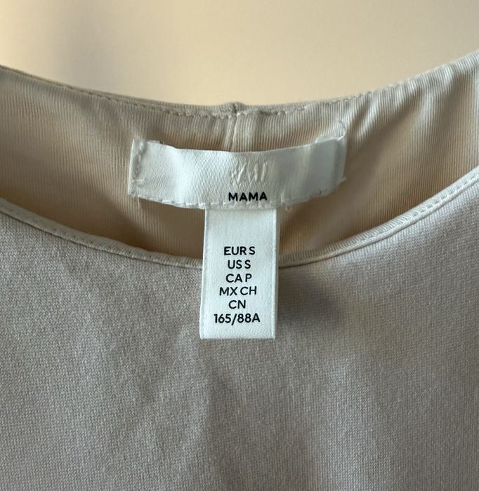Dopasowana sukienka ciążowa midi, H&M!