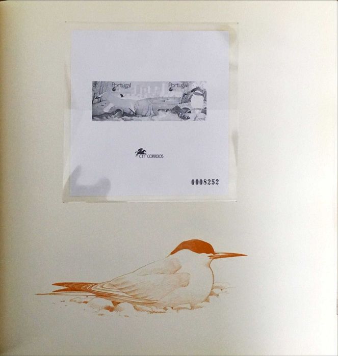 LIVRO Filatelia Conservação da Natureza