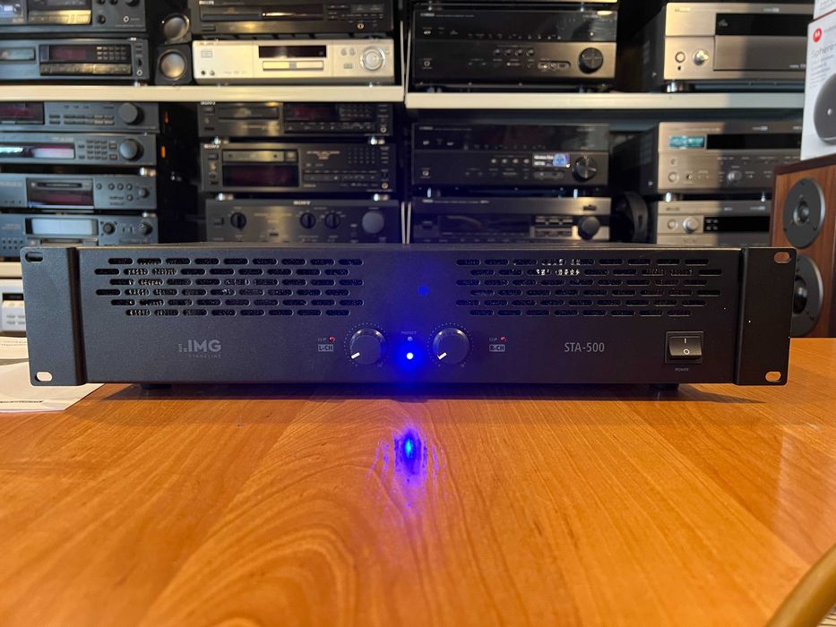 MONACOR STA-500 Wzmacniacz Analogowy, Stereo 2x400W Audio Room