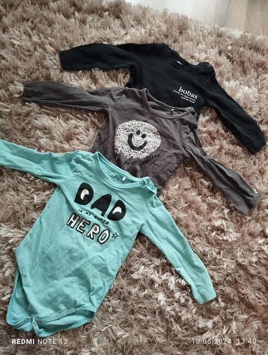 Zestaw body 80-98 mega paka 25 sztuk