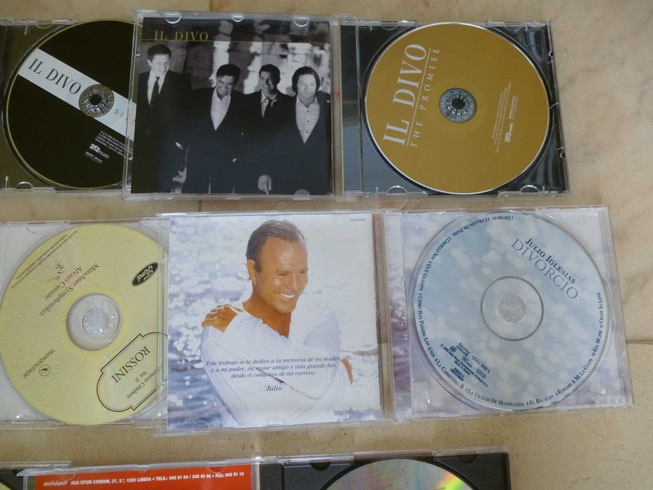 CD dos il Divo e outros