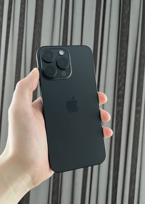 ЯК НОВИЙ! | iPhone 15 Pro Max | 256gb | Black Titanium | Neverlock |
