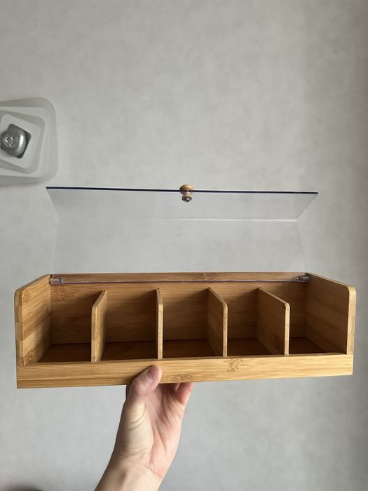 Органайзер деревяний на 5 відсіків