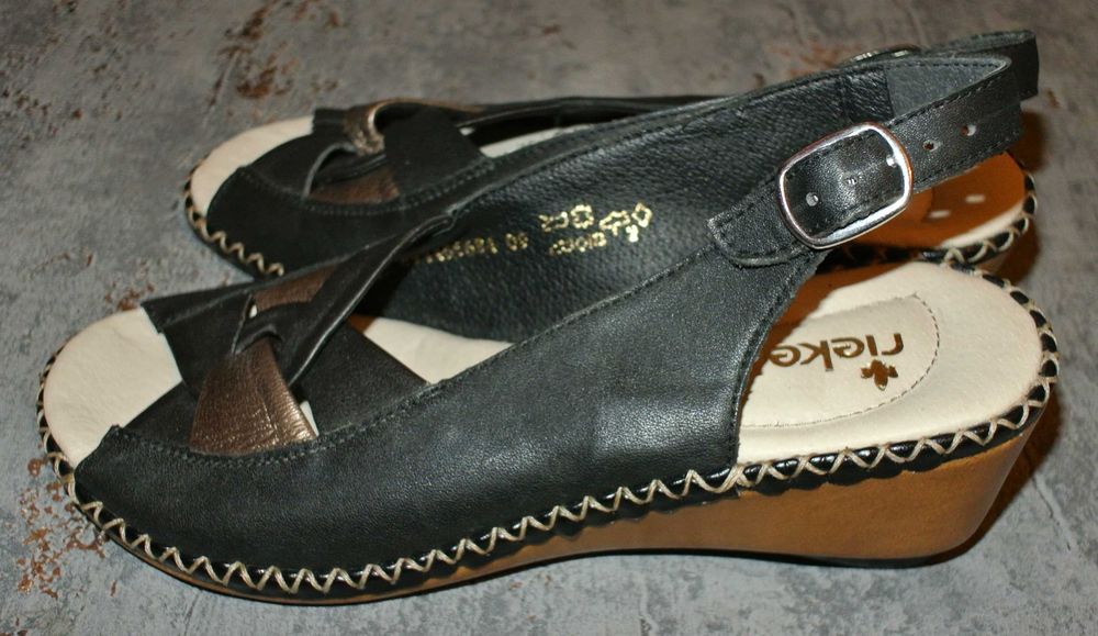 Sandały damskie Rieker - rozmiar 37