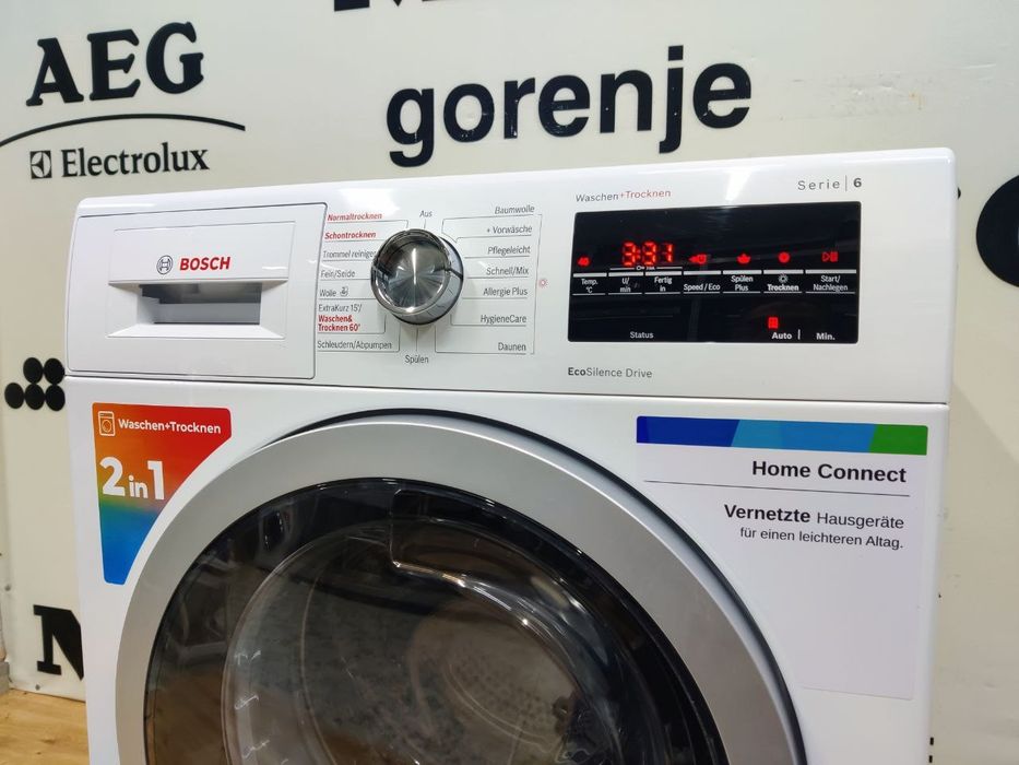 Прально-сушильна машина BOSCH™ SERIE 6.