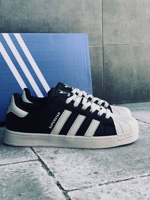 Хит продаж / Адидас суперстар adidad superstar / популярные кросовки адидас / женские суперстары / черно белые адики / низкая подошва / кеды адидас