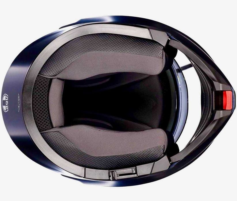 Capacete modular NOVO AGV Streetmodular azul escuro (33% DESCONTO) Tamanho M