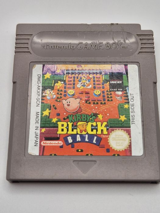 Gra Nintendo Kirby's Block Ball