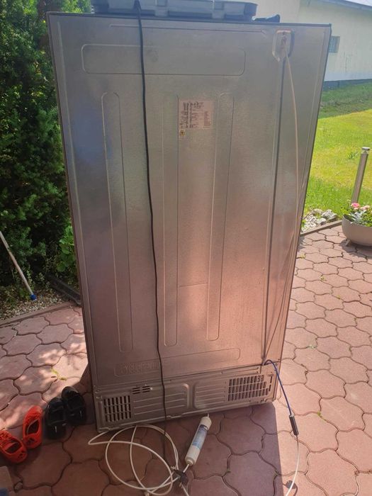 dzis lodowka samsung side by side z kostkarka